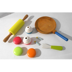 ustensiles de cuisine en bois