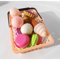 Panier avec aliments