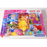 Puzzle brillant - Disney princess  - Clementoni