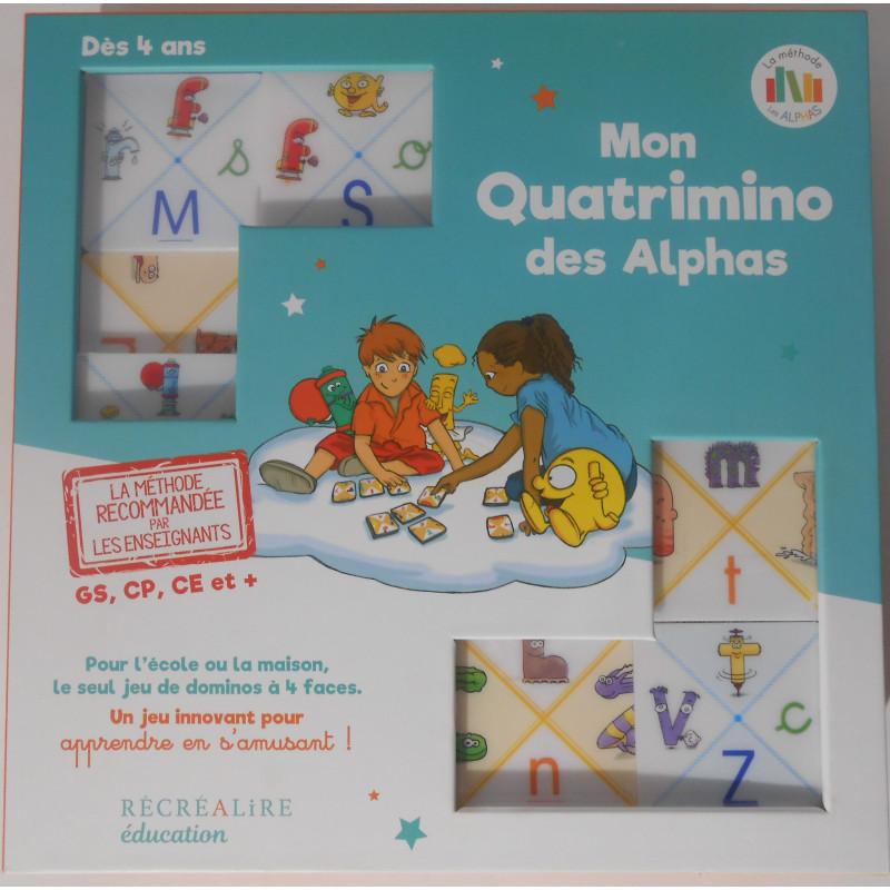 Mon Quatrimino des Alphas - RécreAlire