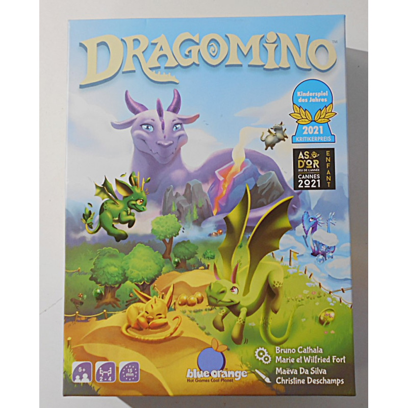 Dragomino - blue orange