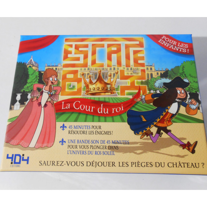 Escape Box - La Cour du Roi - 404 Éditions