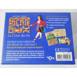 Escape Box - La Cour du Roi - 404 Éditions