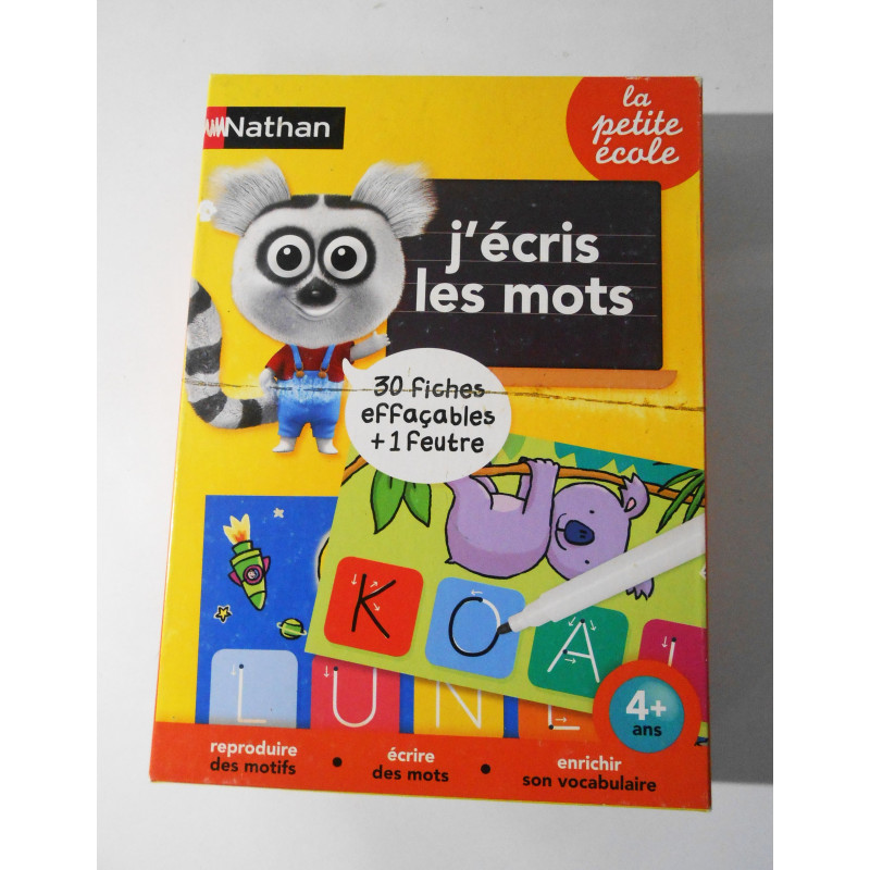 J'écris les mots - Nathan