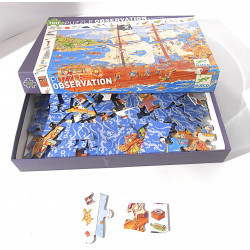Puzzle observation Pirates - 100 pièces - Djeco