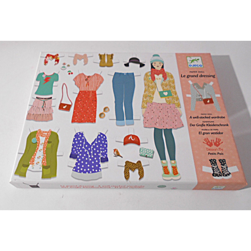 Paper doll le grand dressing - Djeco