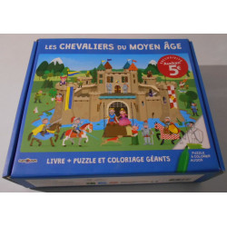 Livre+Puzzle - Les chevaliers du moyen âge - Carrousel