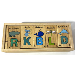 Abécédaire en bois