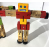 Robots en bois articulés