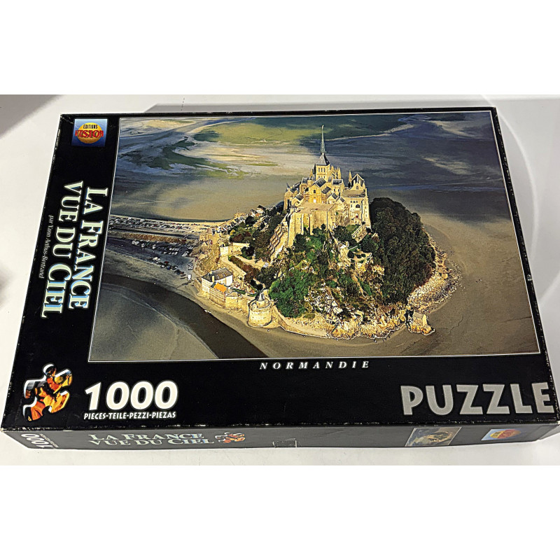 Puzzle la France vue du ciel par Yann Arthus Bertrand - Normandie  - Visions