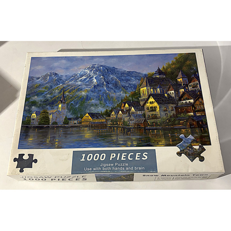 Puzzle Paysage enneigé - Jigsaw puzzle
