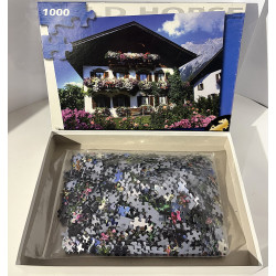 Puzzle Chalet fleuri - Wild Horse