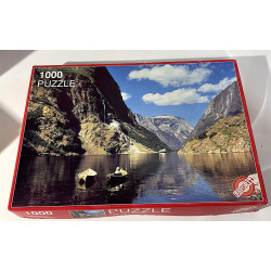 Puzzle rivière Norvège -...