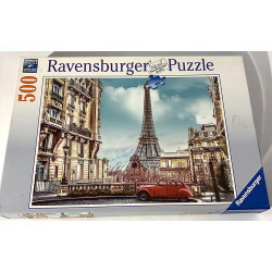 Puzzle Paris romantique -...