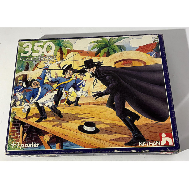 Puzzle Zorro le justicier - Nathan