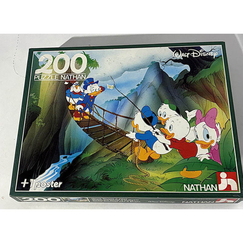 Puzzle oncle Picsou a peur Disney - Nathan