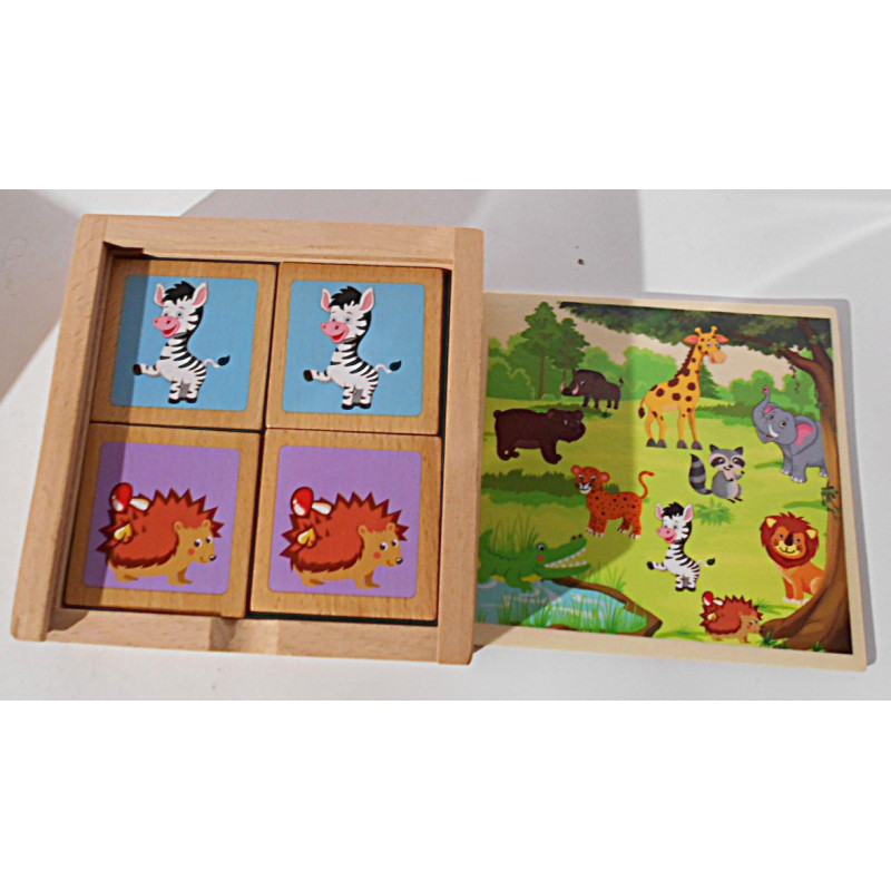 Loto des animaux - KIDWAY