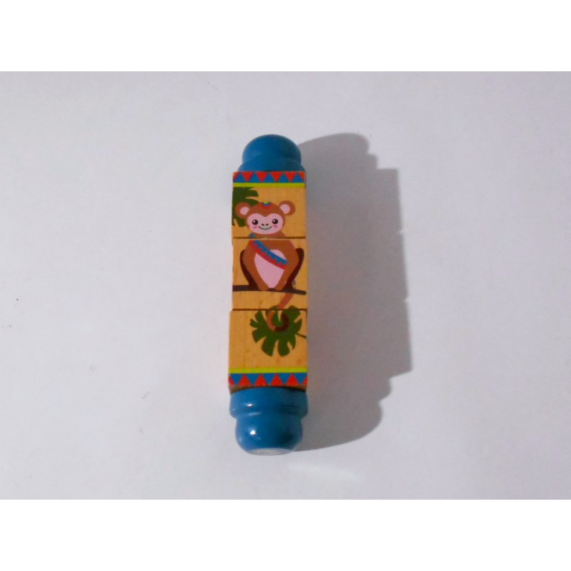 Cubes rotatifs de la jungle en bois