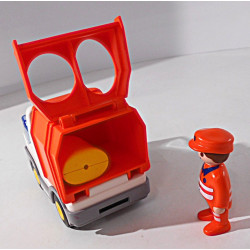 Camion poubelle - Playmobil réf 6774
