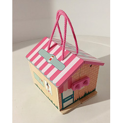 Salon de thé en bois - Hema