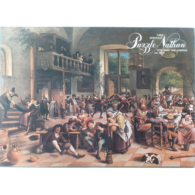 Puzzle - Fête dans une auberge - Nathan