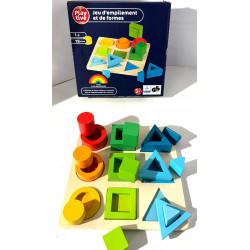 Jeu d'empilement et de formes - play tive