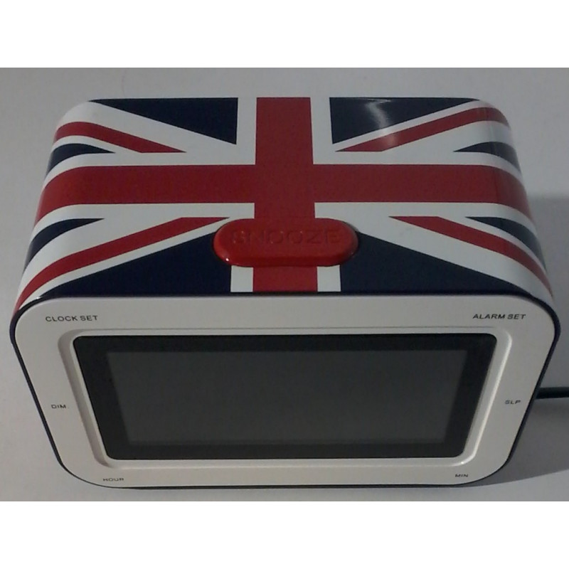 Radio Réveil - Bigben Union Jack bleu