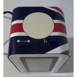 Radio Réveil - Bigben Union Jack bleu