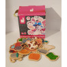 Magnets en bois la ferme - Janod