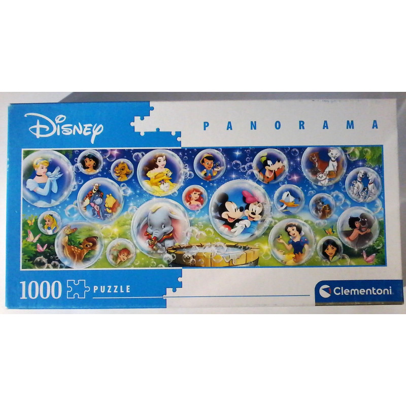 Puzzle Disney 1000 piéces - Panorama - Clementoni