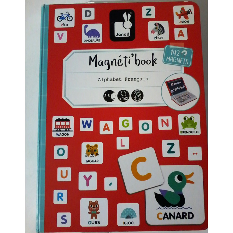 Magnéti'book alphabet français - Janod