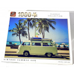 Puzzle vintage summer van