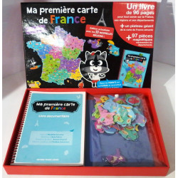 Ma première carte de France - AUZOU