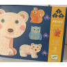 3 Puzzle animaux - Djeco