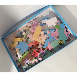 4 puzzle peppa pig  - Toy Universe