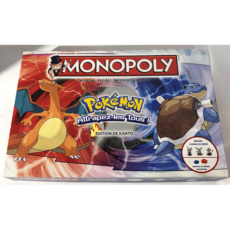 Monopoly Pokémon Edition de kanto - Hasbro
