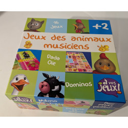 Jeux des animaux musiciens...