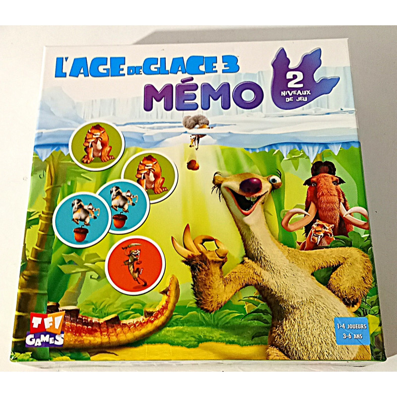 Mémo L'Age de glace 3 - TF1 Games