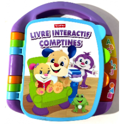 Livre interactif comptine - Fisher Price