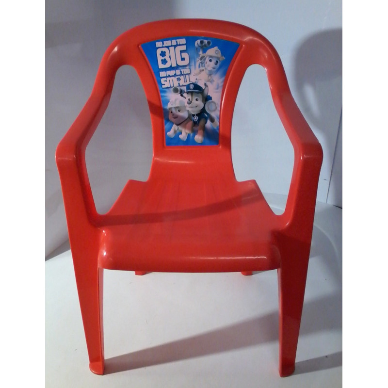 chaise enfant pat patrouille