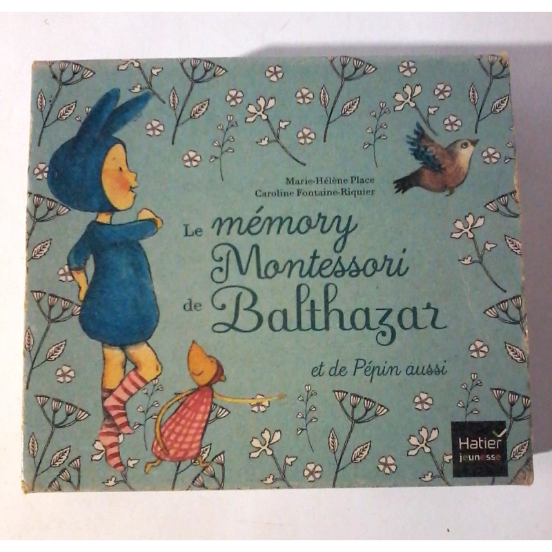 Le mémory Montessori de Balthazar - Hatier Jeunesse