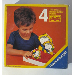 Vintage 4 pièces puzzle -...