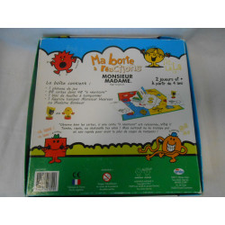 Ma boite à réaction monsieur madame