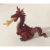 Figurine Dragon Rouge avec Flamme - Papo