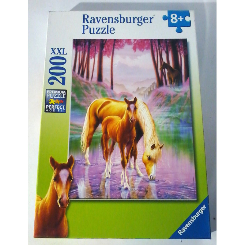 Puzzle - Chevaux dans la brume - Ravensburger