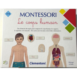 Montessori "Le corps humain" - Clementoni