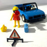 Voiture Bleue voyageuse - Playmobil 3210 B
