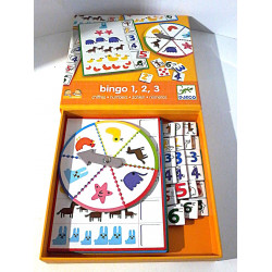 Bingo1,2,3 chiffres - Djeco