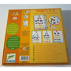 Bingo1,2,3 chiffres - Djeco