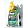 Camion d'encastrement Jungle en bois.